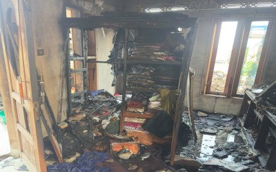 Rumah Guru Ngaji di Arjasari Hangus Terbakar, Tidak Ada Korban Jiwa