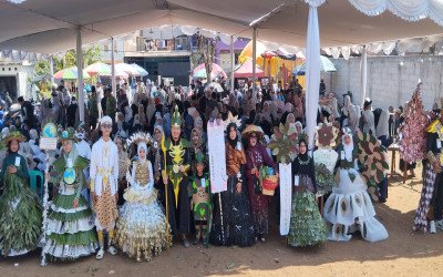 Puncak Festival Nusantara Cigondewah Hilir Meriah, Kolaborasi MWC NU dan PGNKB Peringati Hari Santri Nasional 2026