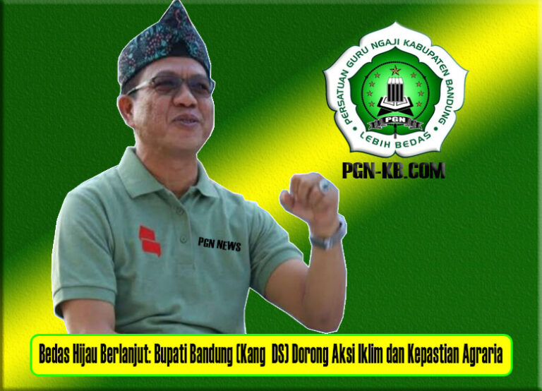 Bupati Kang DS Pastikan Insentif Guru Ngaji Cair